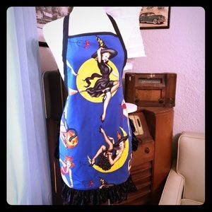 Pinup girl apron Brand new and handmade